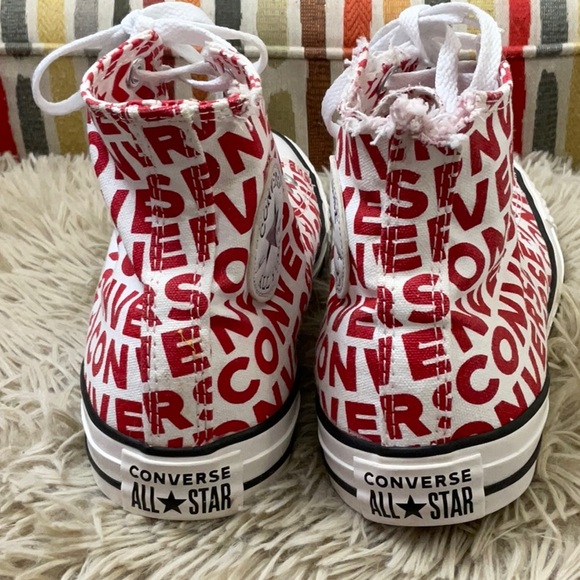 CONVERSE All Star Chuck Taylor Logo Hi-Top Shoes. WOMENS 8, MENS 6 - Picture 2 of 8
